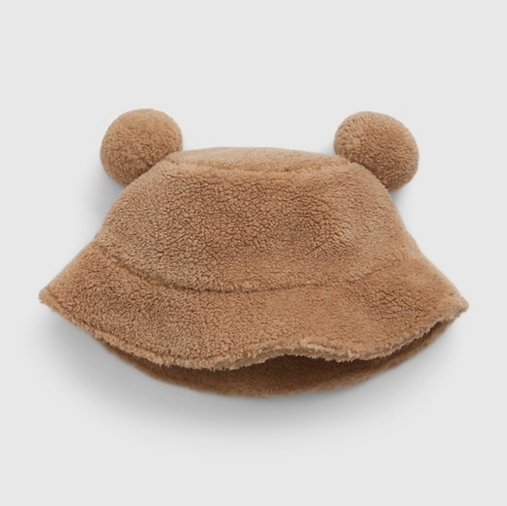 GAP Toddler Fuzzy Bear Ear Hat